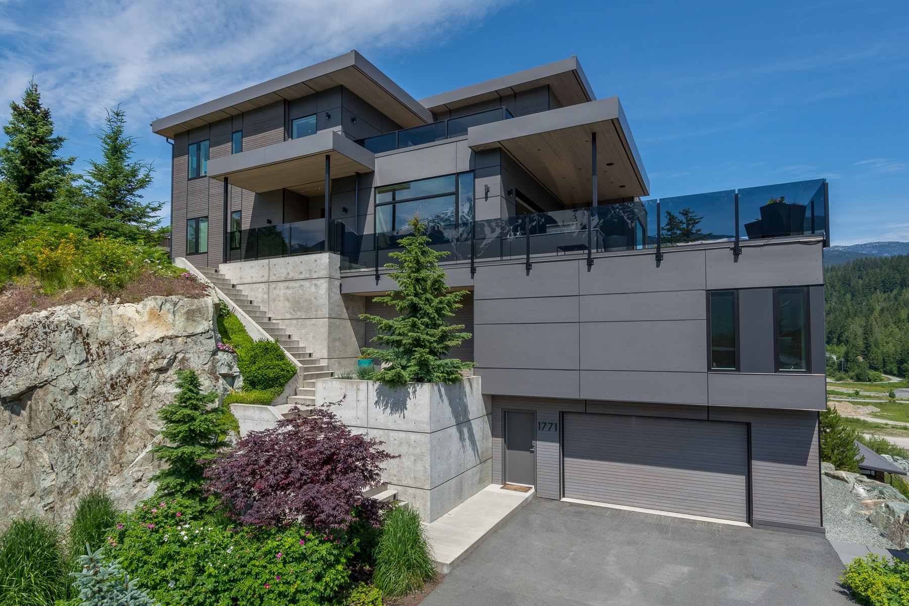 Completed Newlines home at Pinewood Drive, Pemberton